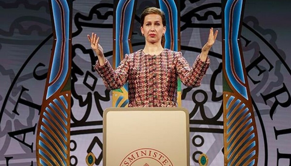 Merete Mærkedahl er nomineret for sin parodi af Mette Frederiksen i Cirkusrevyen. (Arkivfoto). Merete Mærkedahl er nomineret for sin parodi af Mette Frederiksen i Cirkusrevyen. (Arkivfoto).