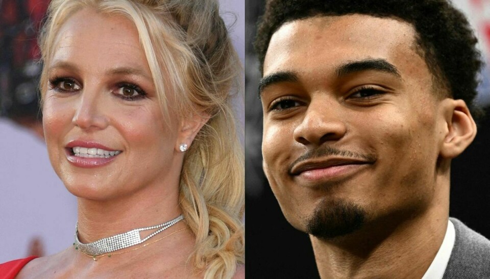 Hændelsen mellem Britney Spears og Victor Wembanyamas bodyguard ender uden tiltale.