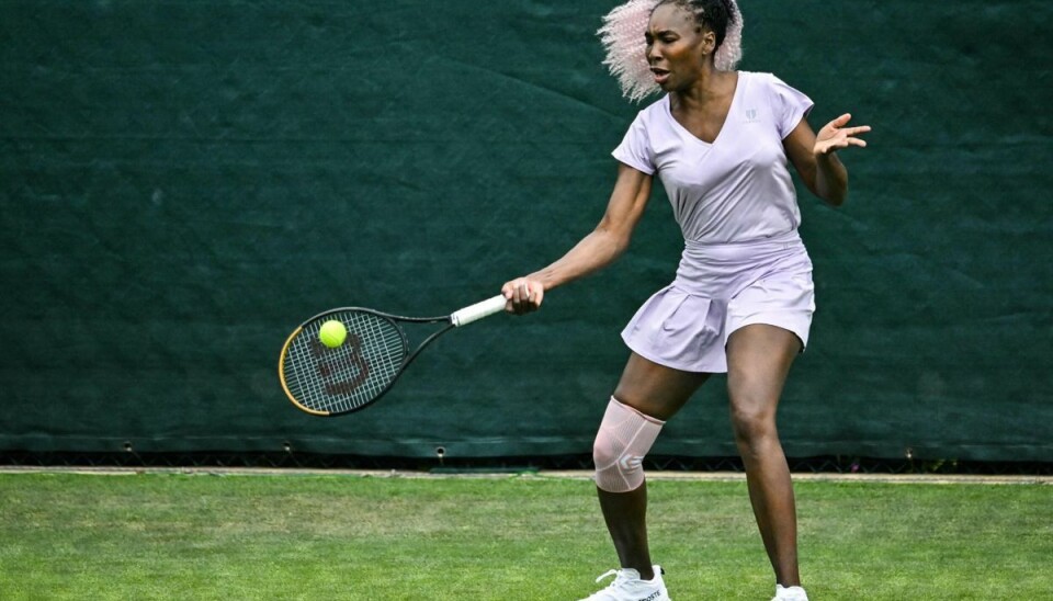 43-årige Venus Williams har vundet Wimbledon fem gange. 43-årige Venus Williams har vundet Wimbledon fem gange.