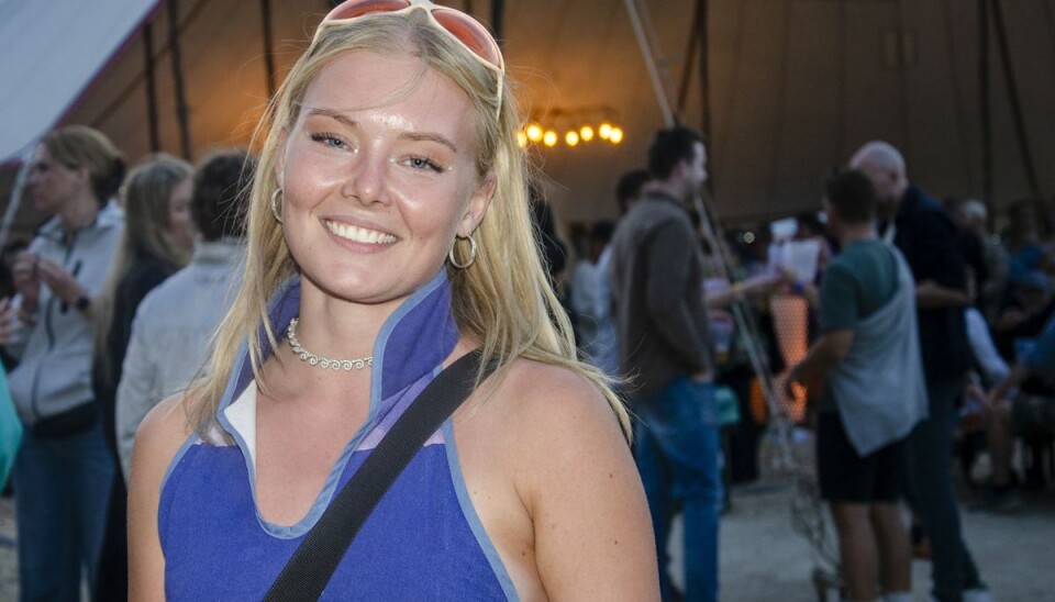 Alma Agger var lidt hæs i stemmen efter tre dages festival og mange fede koncerter. (Foto: )Kenth G. Madsen Alma Agger var lidt hæs i stemmen efter tre dages festival og mange fede koncerter. (Foto: Kenth G. Madsen)