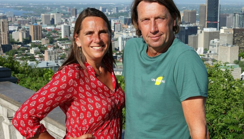 Anne Hjernøe og Anders Agger, der snart er aktuelle i DR's 'Anne og Anders i Canada'