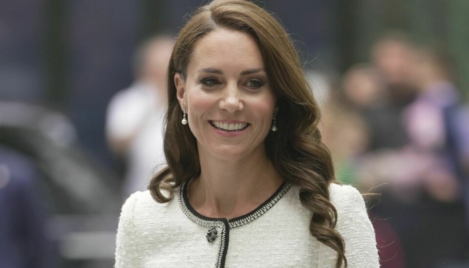 Prinsesse Kate ankommer til 'National Portrait Gallery'