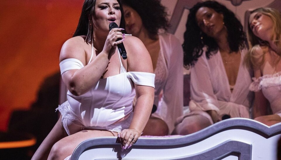 Jada ses her på scenen ved Zulu Awards i KB Hallen i april 2021.