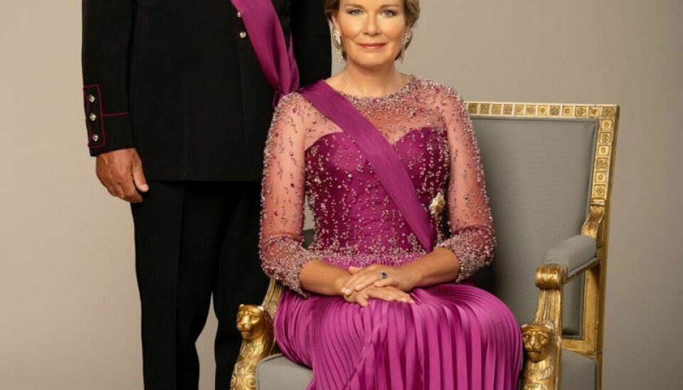 Kong Philippe og dronning Mathilde