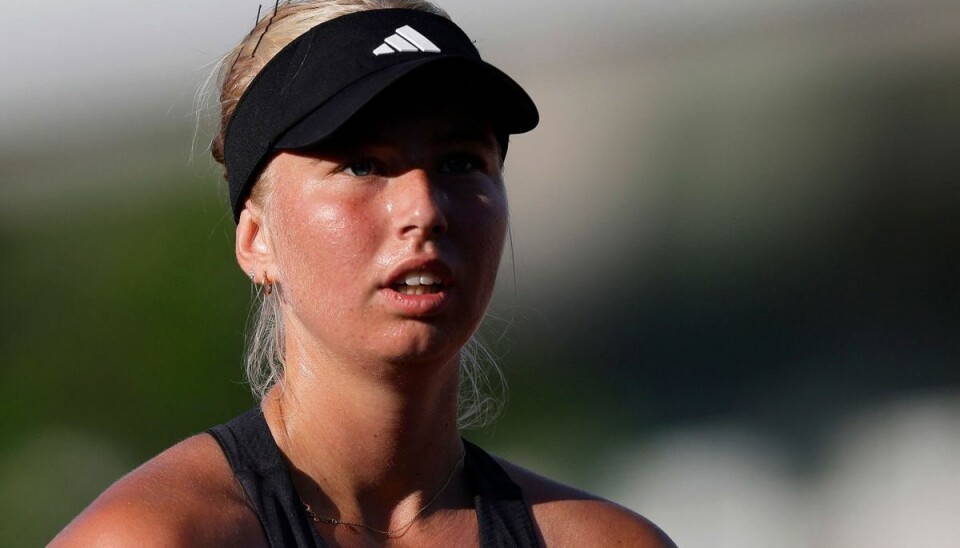 Clara Tausen er én sejr fra en billet til gran slam-turneringen Wimbledon. (Arkivfoto). Clara Tausen er én sejr fra en billet til gran slam-turneringen Wimbledon. (Arkivfoto).