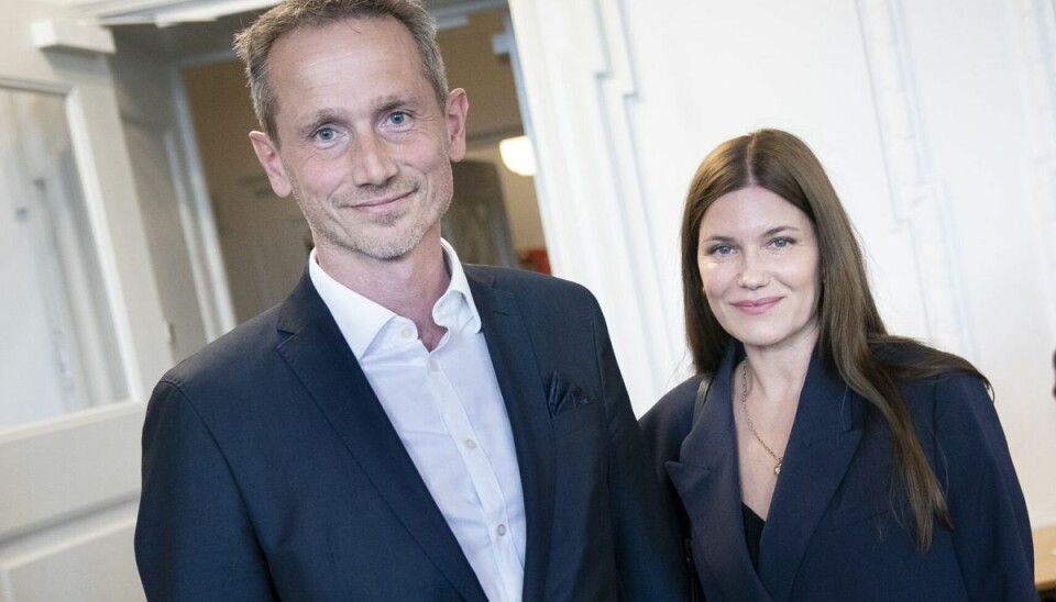 Kristian Jensen og Pernille Rosendahl giftede sig ved et sensommerbryllup i september sidste år. (Arkivfoto). Kristian Jensen og Pernille Rosendahl giftede sig ved et sensommerbryllup i september sidste år. (Arkivfoto).