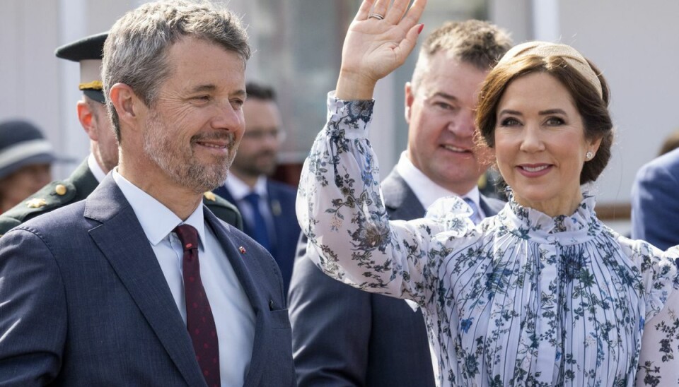Kronprins Frederik og kronprinsesse Mary. Kronprins Frederik og kronprinsesse Mary.