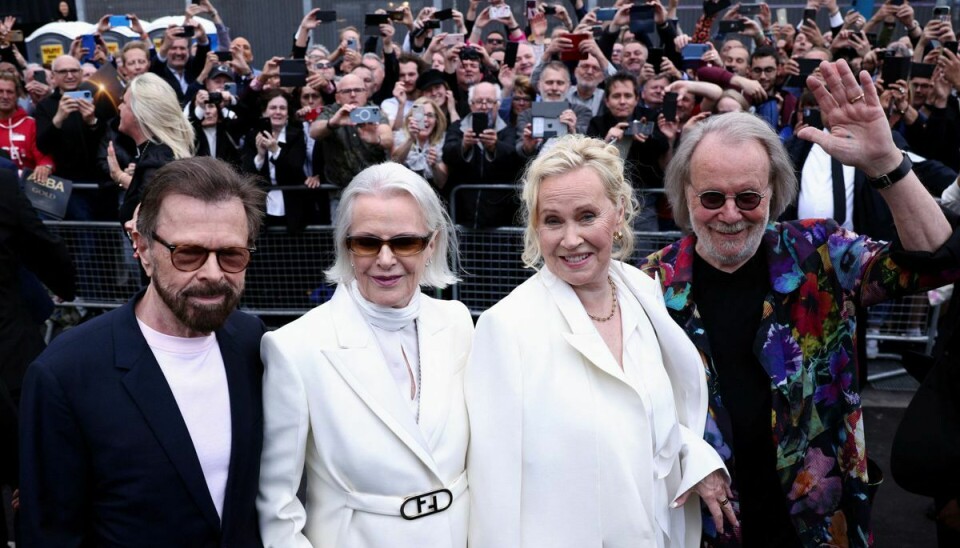 Der er løbet meget vand gennem åen siden ABBA vandt Det Europæiske Melodi Grand Prix med 'Waterloo' i 1974. Billedet her af de fire legender er fra 2022.