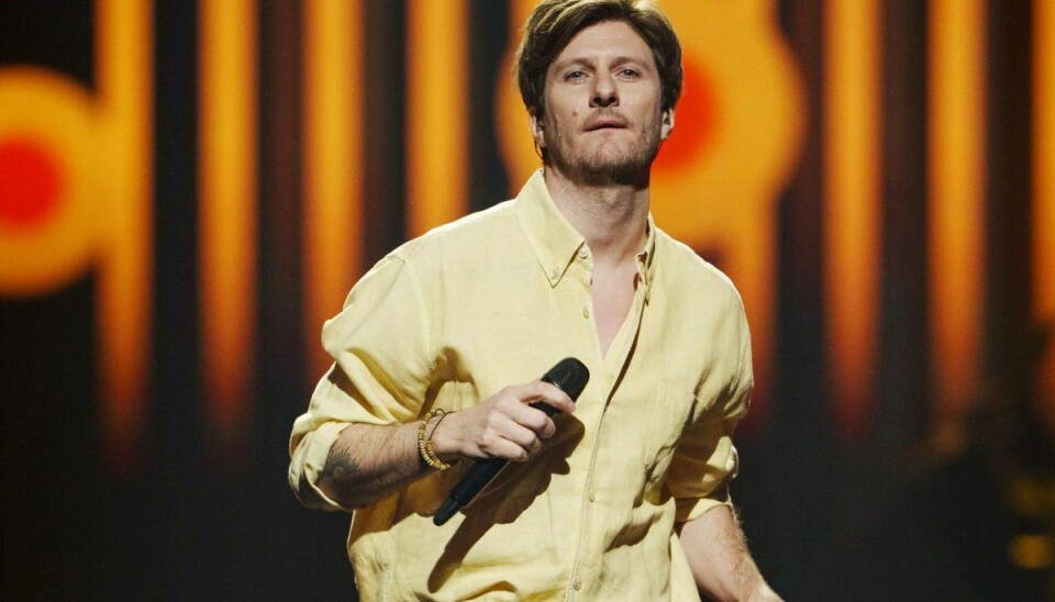 Morten Fillipsen sang sig sidste år til en plads i Dansk Melodi Grand Prix med nummeret 'Happy Go Lucky'. (Arkivfoto).
