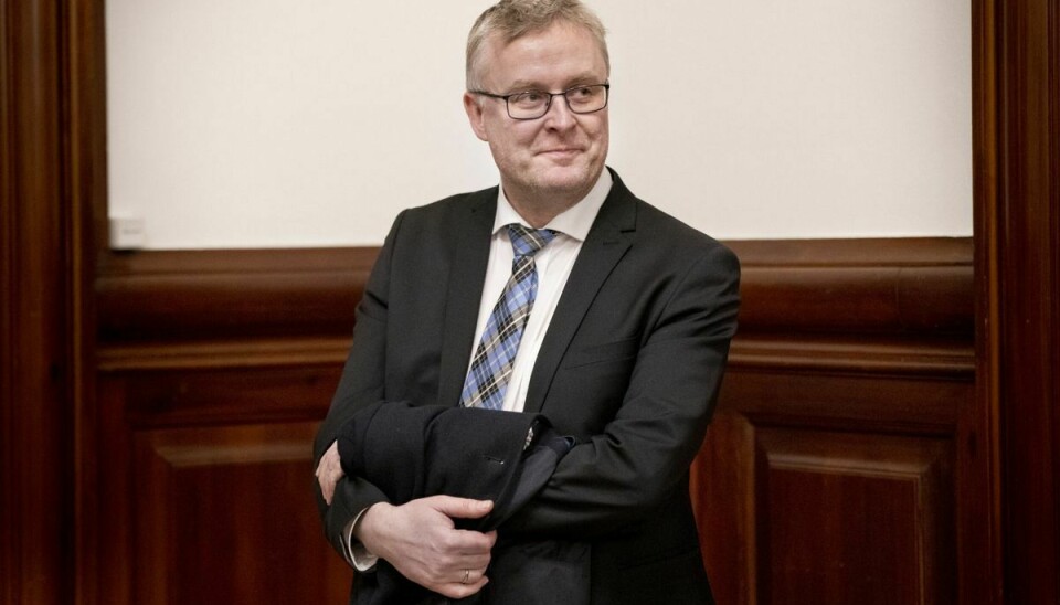 Jacob Jensen (V) blev i december sidste år udnævnt til minister for fødevarer, landbrug og fiskeri. (Arkivfoto).