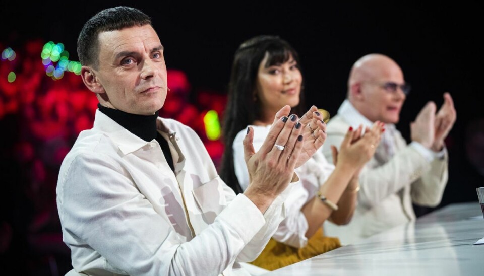 Dommerdebutanten Simon Kvamm vandt 'X Factor' 2023 med sin gruppe, Rosél. Dommerdebutanten Simon Kvamm vandt 'X Factor' 2023 med sin gruppe, Rosél.