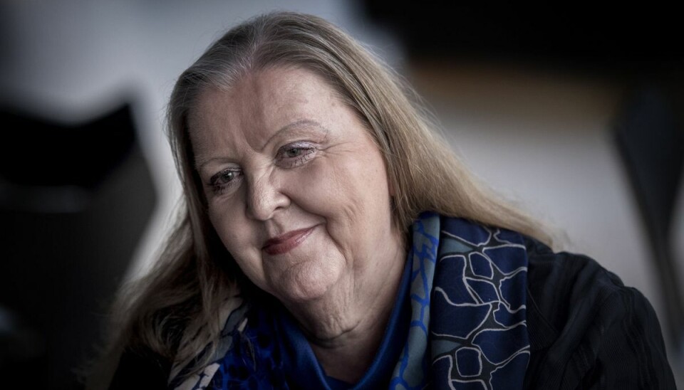 Tidligere chefredaktør og nuværende strategidirektør Lisbeth Knudsen fylder 70 år onsdag. Hun har ingen planer om at drosle ned. (Arkivfoto).