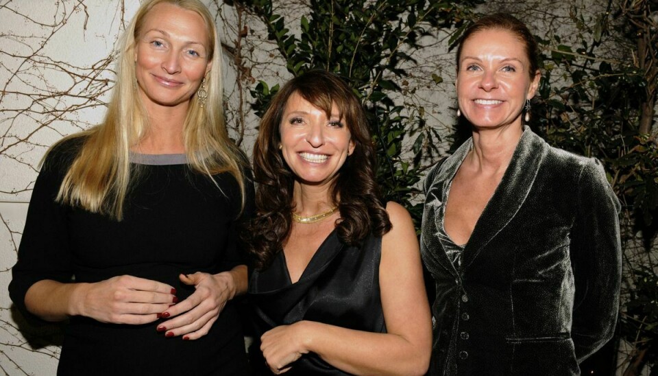 Sisse Graum Jørgensen (til venstre) har produceret alle Susanne Biers (i midten) danske film. Nu er hun at finde på The Hollywood Reporters liste over de mest indflydelsesrige kvinder i filmindustrien. (Arkivfoto).