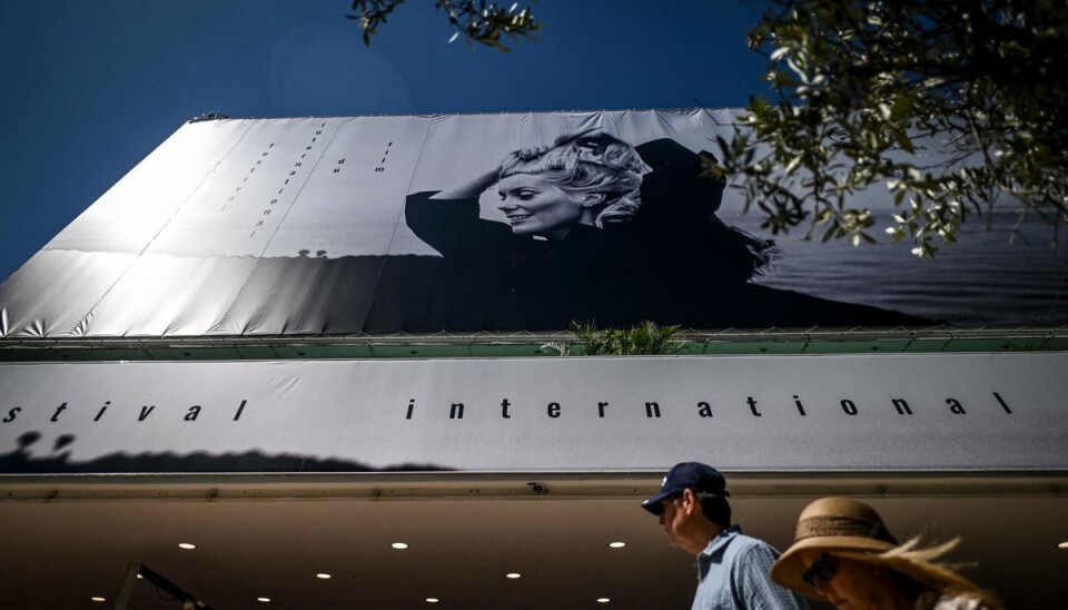 Den franske skuespiller Catherine Deneuve pryder plakaten for Filmfestivalen i Cannes.