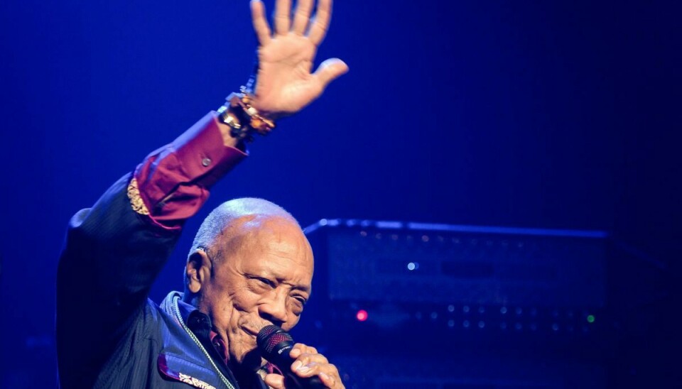 Den amerikanske producer og musiker Quincy Jones har i sin lange karriere blandt mange andre samarbejet med Michael Jackson, Ray Charles, Frank Sinatra, Ella Fitzgerald og Aretha Franklin. (Arkivfoto).