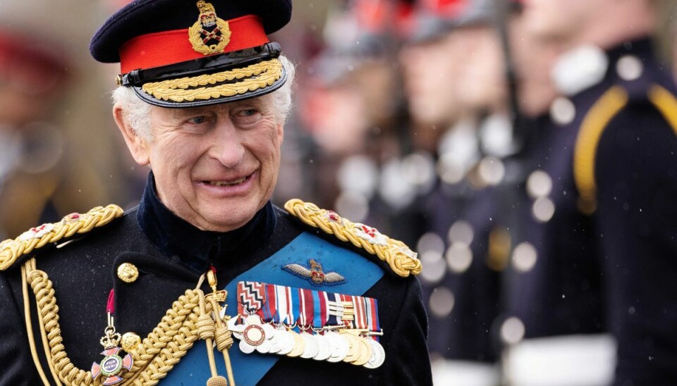 CAMBERLEY, ENGLAND - APRIL 14: King Charles III inspects the 200th Sovereign's parade at Royal Military Academy Sandhurst on April 14, 2023 in Camberley, England. Dan Kitwood/Pool via REUTERS CAMBERLEY, ENGLAND - APRIL 14: King Charles III inspects the 200th Sovereign's parade at Royal Military Academy Sandhurst on April 14, 2023 in Camberley, England. Dan Kitwood/Pool via REUTERS