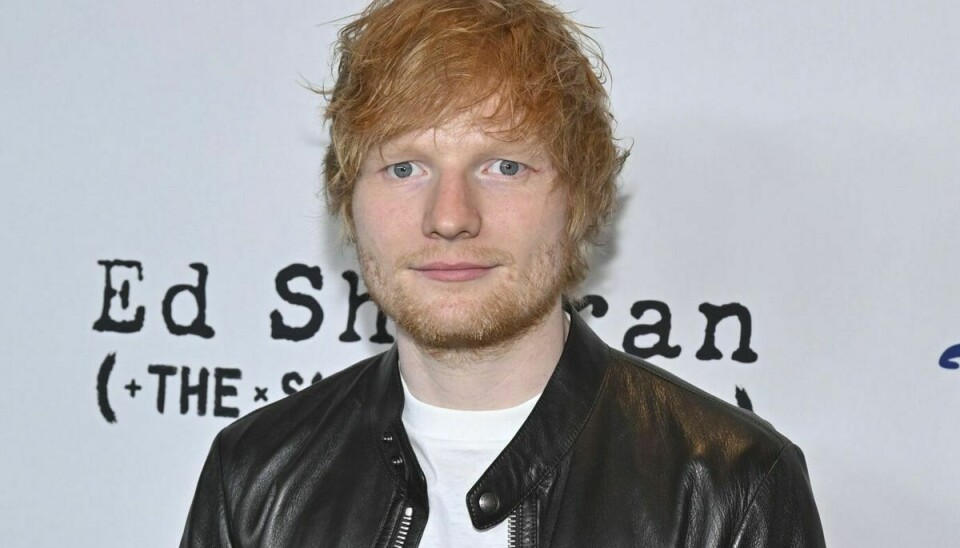 Den britiske verdensstjerne Ed Sheeran