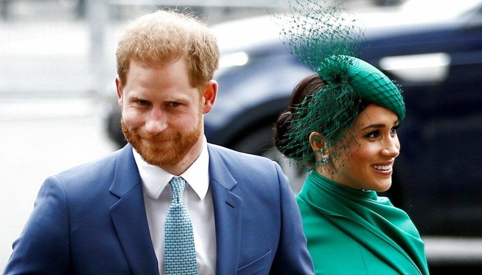 Prins Harry og hertuginde Meghan