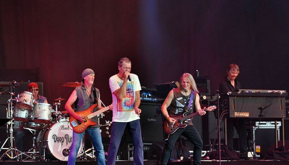 Deep Purple kommer til Fredags Rock sammen med både internationale og danske bands.