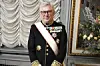 Kabinetssekretær Henning Fode, da han ankom til nytårskur på Amalienborg den 1. januar. Den 28. januar fylder han 75 år.