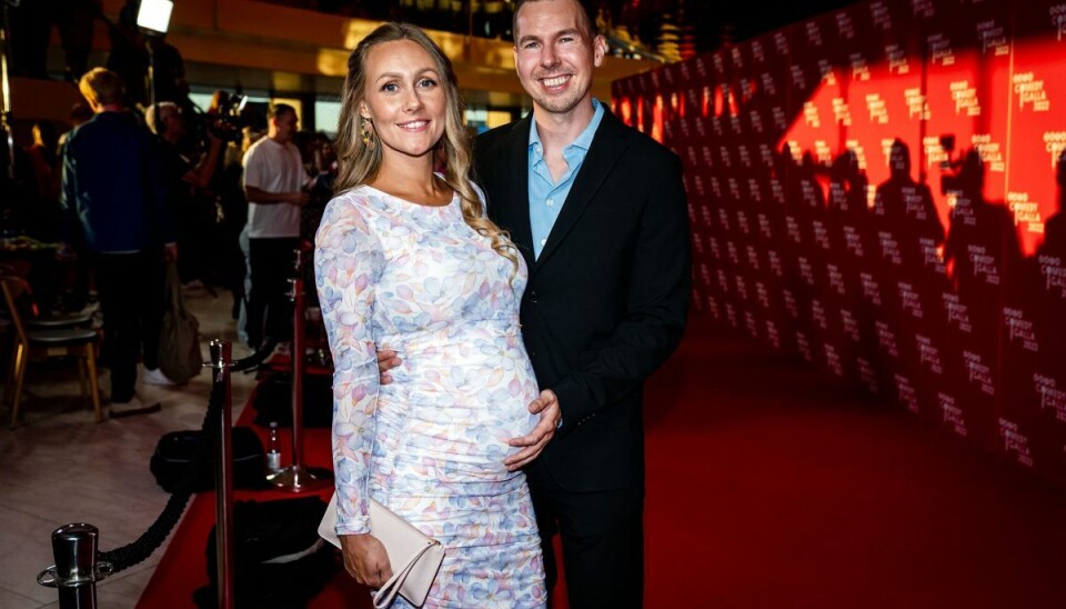Dan Andersen og kæresten Cille græd af lykke, da parret fandt ud af, at de endelig var gravide. (Arkivfoto). Dan Andersen og kæresten Cille græd af lykke, da parret fandt ud af, at de endelig var gravide. (Arkivfoto).