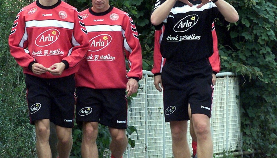 Den danske fodboldstjerne Jan Heintze (i midten) nåede at spille sammen med Rob Landsbergen i hollandske PSV Eindhoven i flere år i starten af 1980'erne. Den danske fodboldstjerne Jan Heintze (i midten) nåede at spille sammen med Rob Landsbergen i hollandske PSV Eindhoven i flere år i starten af 1980'erne.