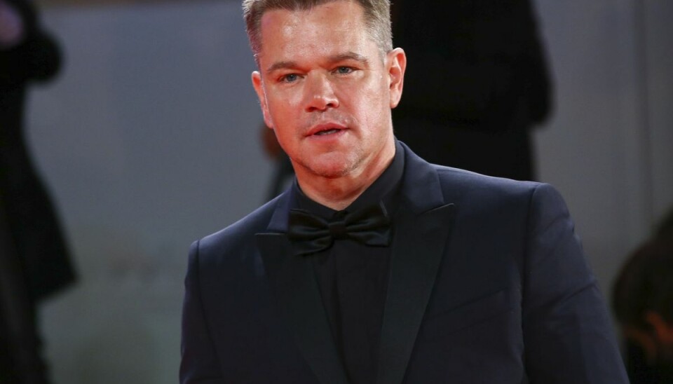 - Den bedste måde at vise den næste generation verden på er, når de ser den, lyder rådet fra Matt Damon ifølge Pilou Asbæk. (Arkivfoto).