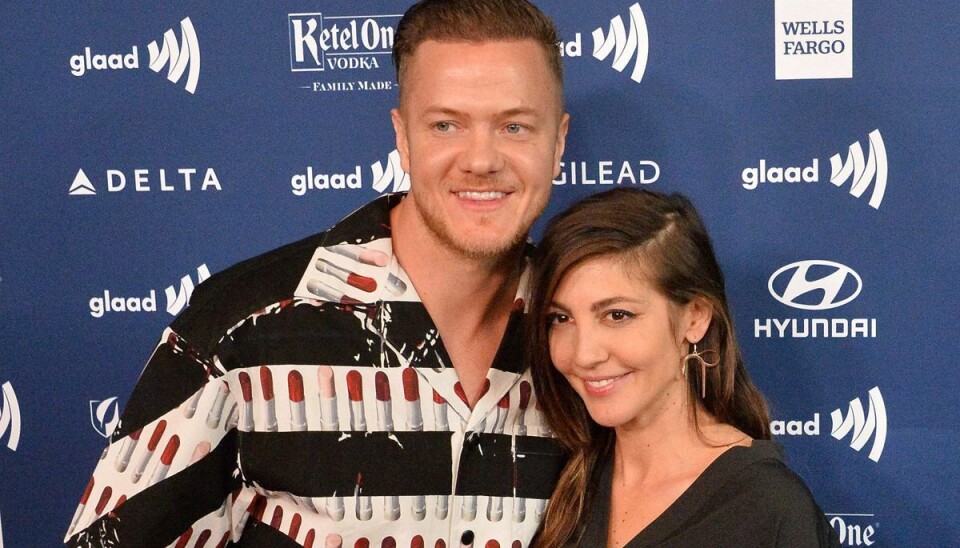 Aja Volkman og Dan Reynolds.