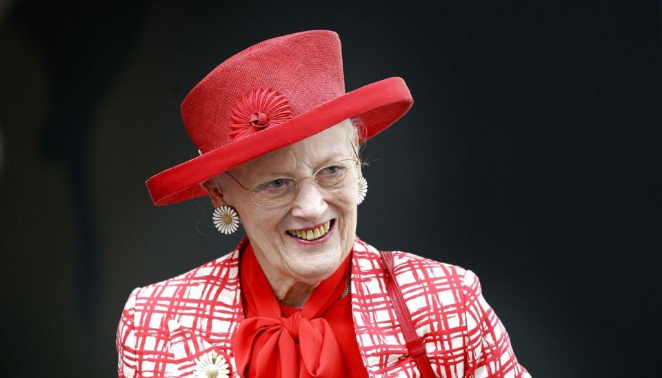 Dronning Margrethe.