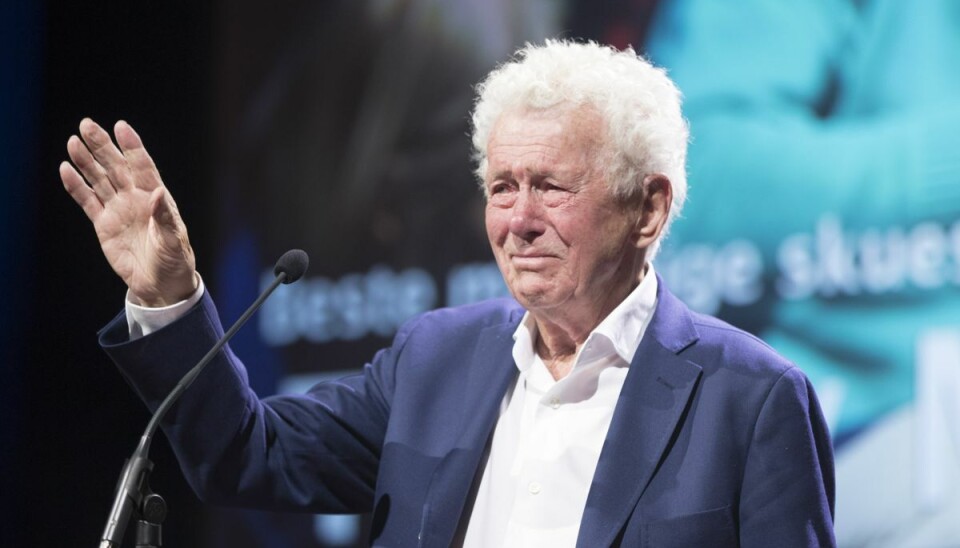 Toralv Maurstad da han fik Hedda-prisen 2017 for årets mandlige medskuespiller i Oslo Nye Teater. Toralv Maurstad da han fik Hedda-prisen 2017 for årets mandlige medskuespiller i Oslo Nye Teater.