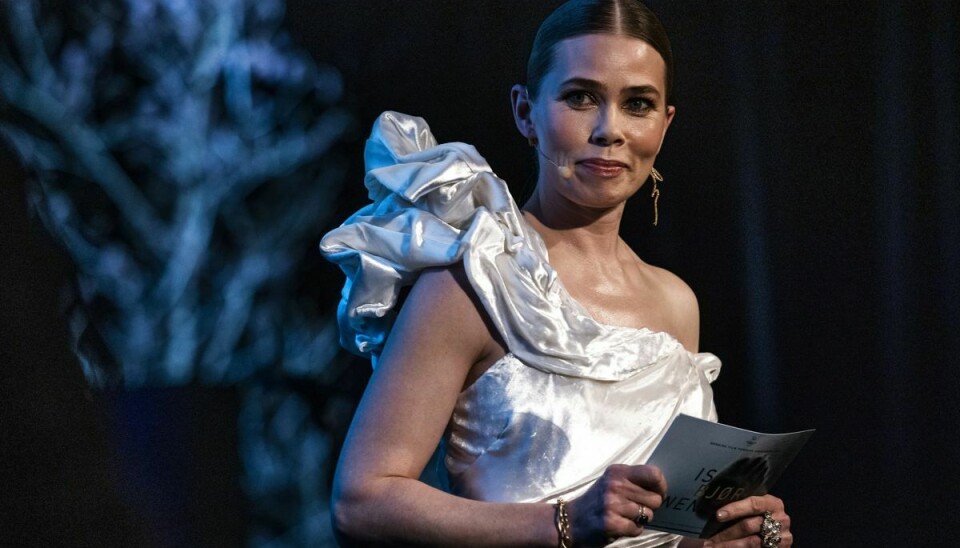 Birgitte Hjort Sørensen, der blandt andet er kendt for sin rolle i DR-dramaet 'Borgen', skal igen i år være vært for prisuddelingen Isbjørnen. (Arkivfoto).