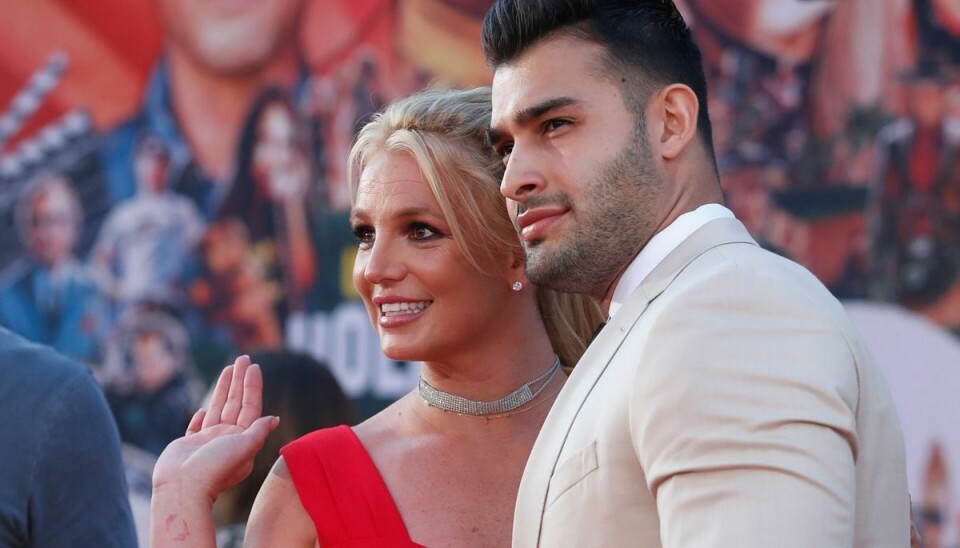 Britney Spears og Sam Asghari.