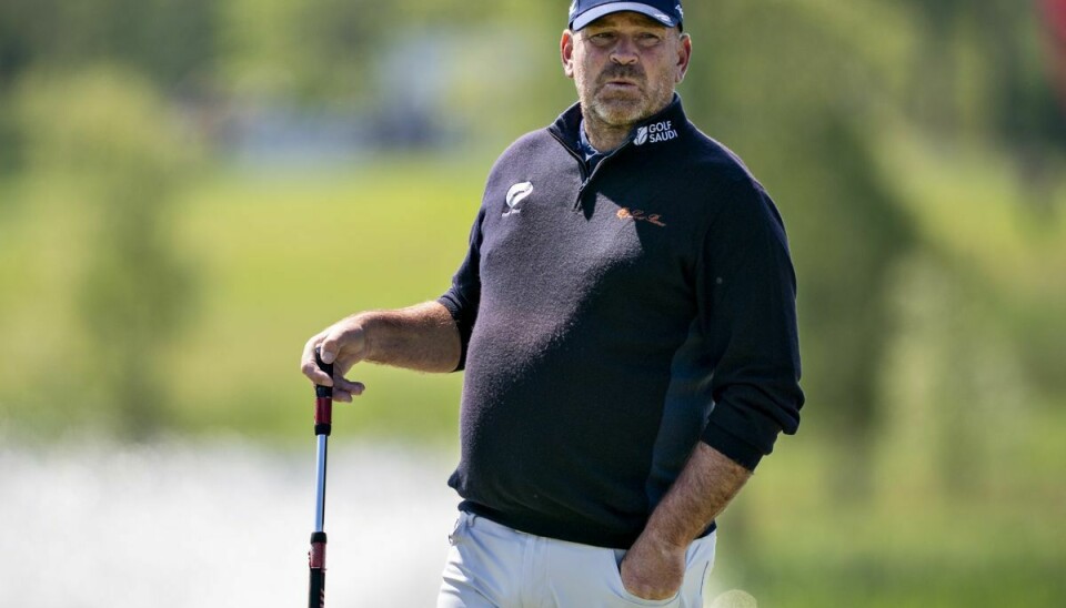 Den danske golfstjerne Thomas Bjørn.
