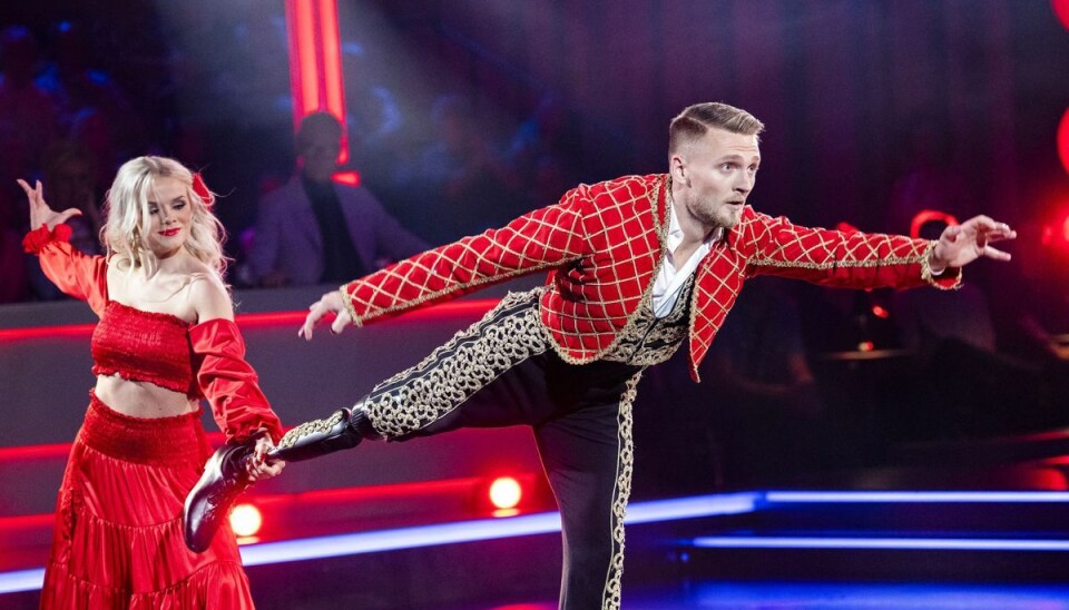 Daniel Wagner Jørgensen har den dobbelte Vild med dans-vinder Asta Björk som sin professionelle partner. (Arkivfoto).