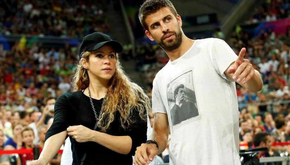 Shakira ses her sammen med sin eks, den professionelle fodboldspiller Gerard Piqué, der indtil november måned sidste år tørnede ud for FC Barcelona.