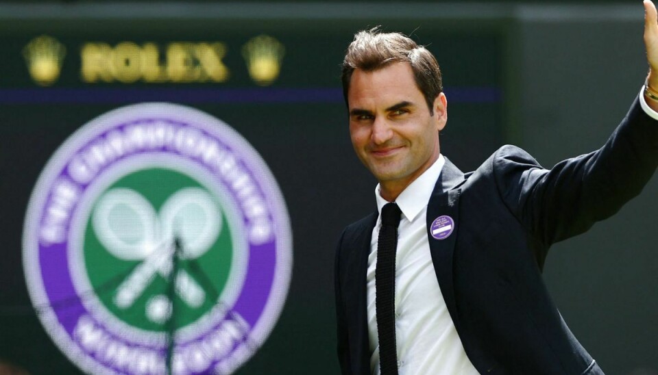 Roger Federers enorme karriere tæller blandt andet otte titler i herresingle ved Wimbledon.
