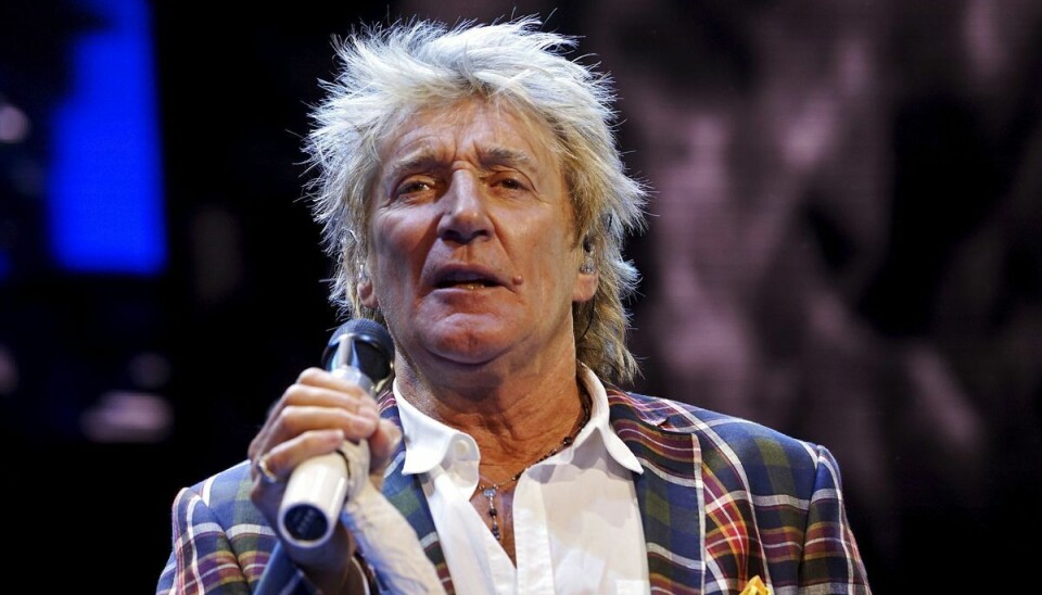 Det skotske rock-ikon Rod Stewart. Det skotske rock-ikon Rod Stewart.