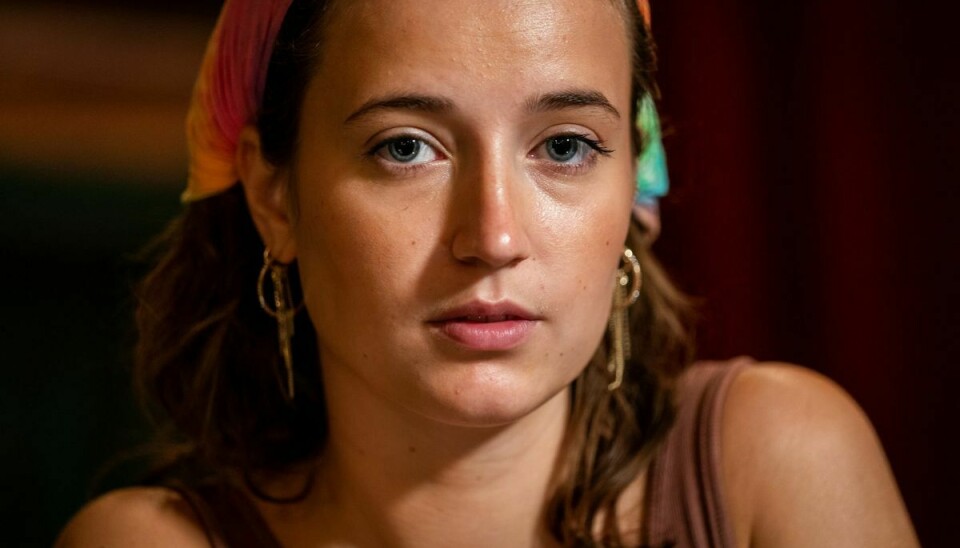 I en alder af 22 år har Fanny Bornedal været nomineret til tre Rpbert-priser - for sine præstationer i Afdeling Q-krimien 'Journal 64', krigsdramaet 'Skyggen i mit øje' og for thrillerserien 'Forhøret'. (Arkivfoto).