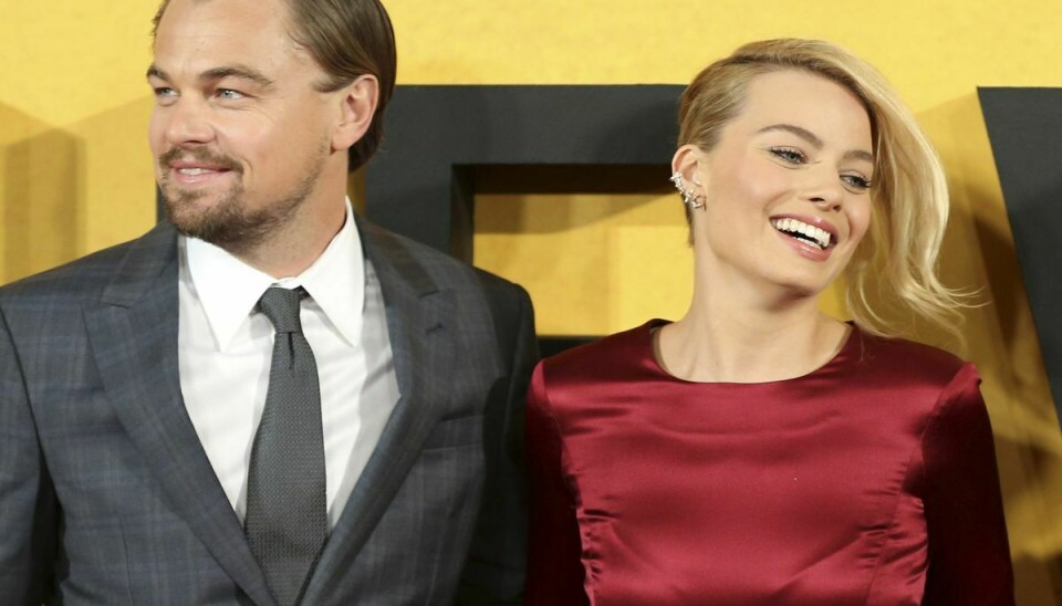 Leo og Margot fuldt påklædte i forbindelse med premieren på filmen og en pikant oplevelse rigere.