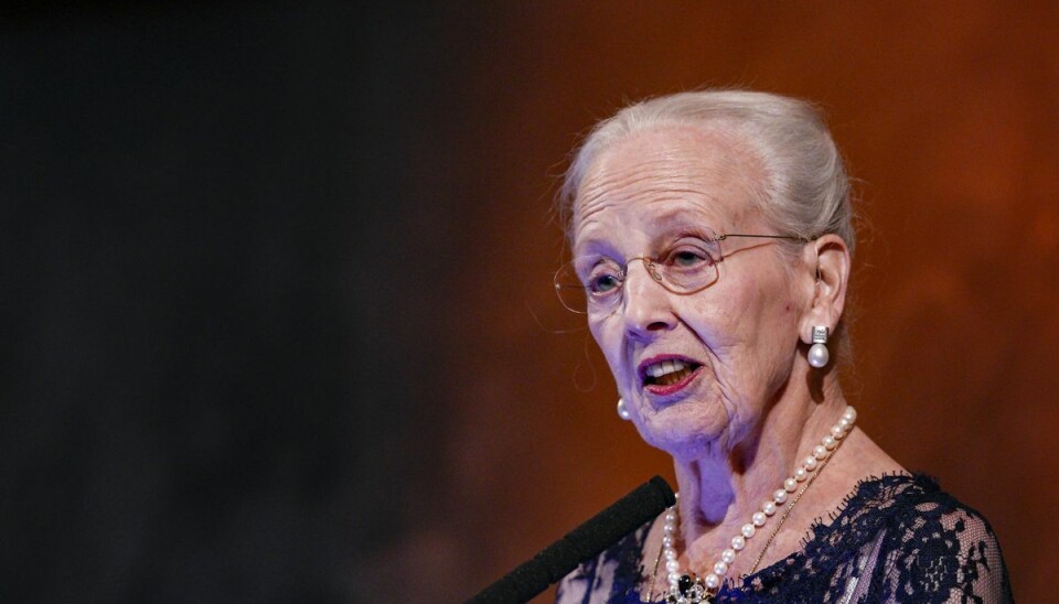 Dronning Margrethe var noget befippet, da hun blev konfronteret med Alexandras kraftige reaktion. Dronning Margrethe var noget befippet, da hun blev konfronteret med Alexandras kraftige reaktion.