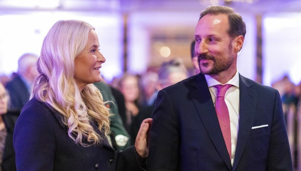 Det norske kronprinspar, kronprins Haakon og kronprinsesse Mette-Marit.