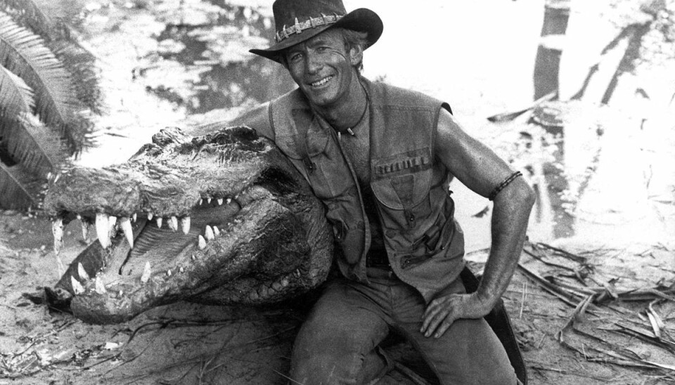 Crocodile Dundee, eller Paul Hogan som vi husker ham fra de fantastiske film. Crocodile Dundee, eller Paul Hogan som vi husker ham fra de fantastiske film.