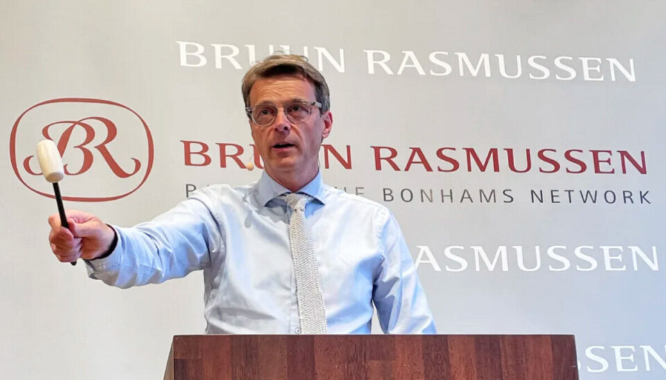 Frederik stopper nu.Bruun Rasmussen Frederik Bruun Rasmussen stopper nu.