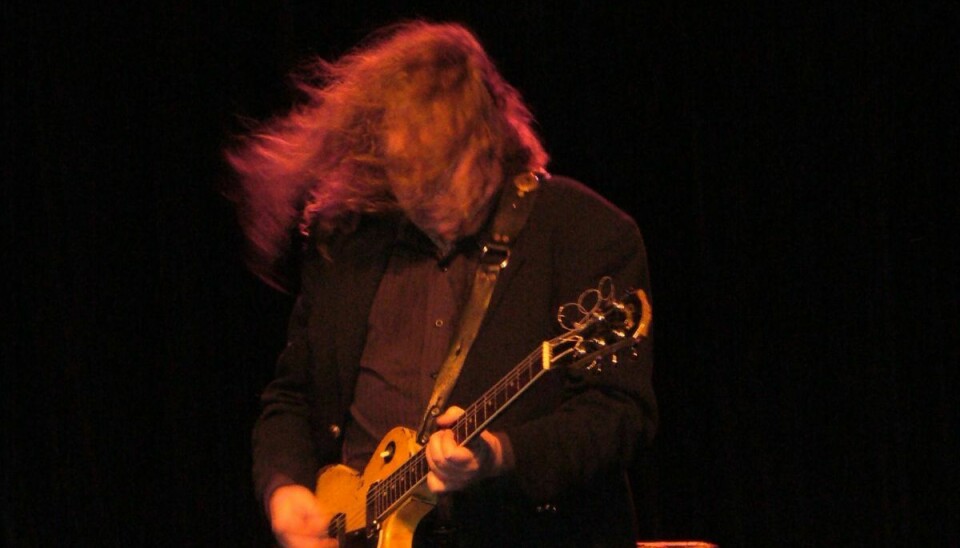 Den canadiske guitarist Gord Lewis.