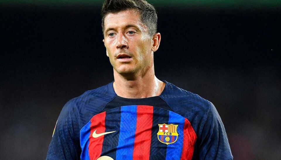 Den polske fodboldstjerne Robert Lewandowski Den polske fodboldstjerne Robert Lewandowski
