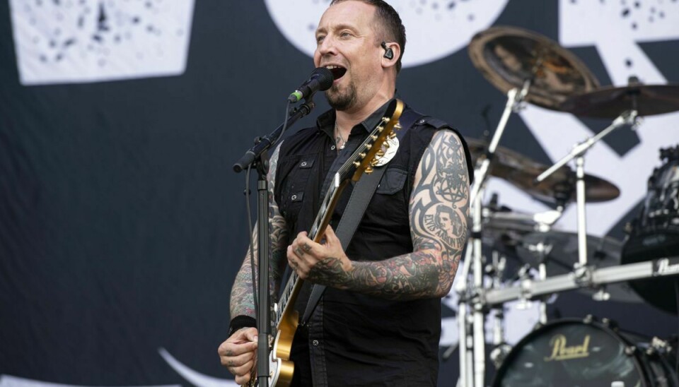 Volbeat forsanger og guitarist Michael Poulsen