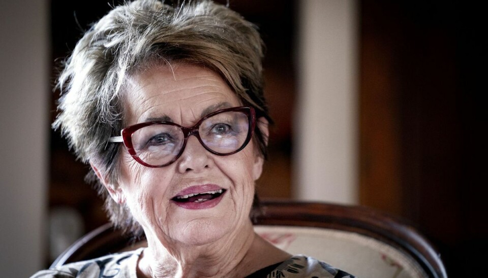 Ghita Nørby har helt styr på, hvordan hun en dag skal begraves