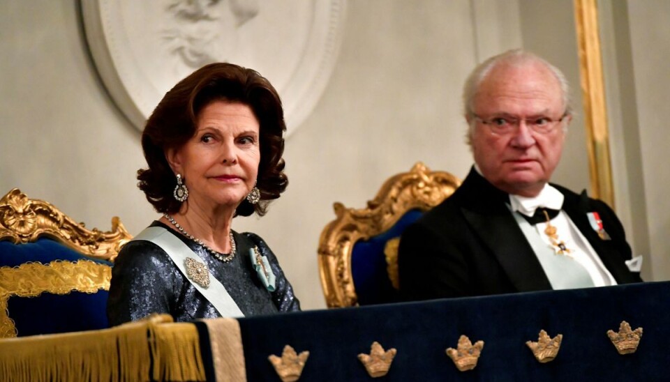 Det svenske kongepar, kong Carl Gustaf og dronning Silvia Det svenske kongepar, kong Carl Gustaf og dronning Silvia