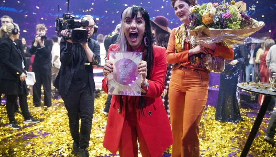 Da Dansk Melodi Grand Prix blev afviklet i Herning sidste år, var det med sangen 'The Show' med Reddi som vinder. (Arkivfoto).