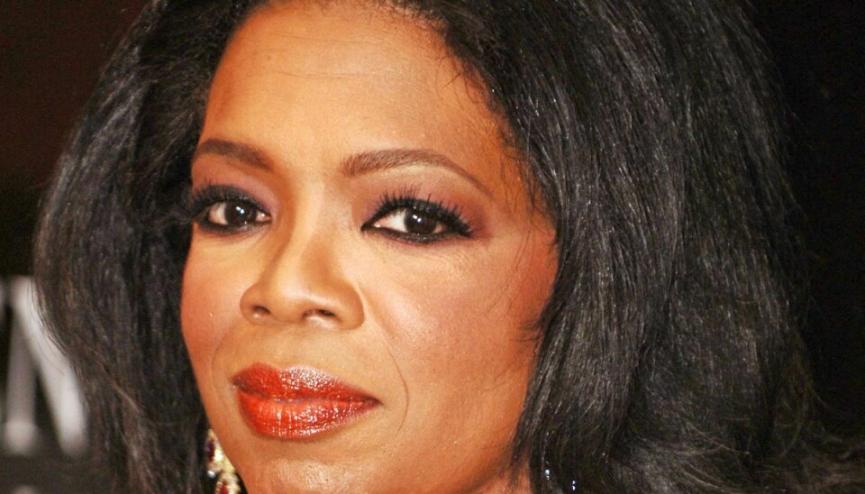 Den amerikanske talkshow-vært Oprah Winfrey.